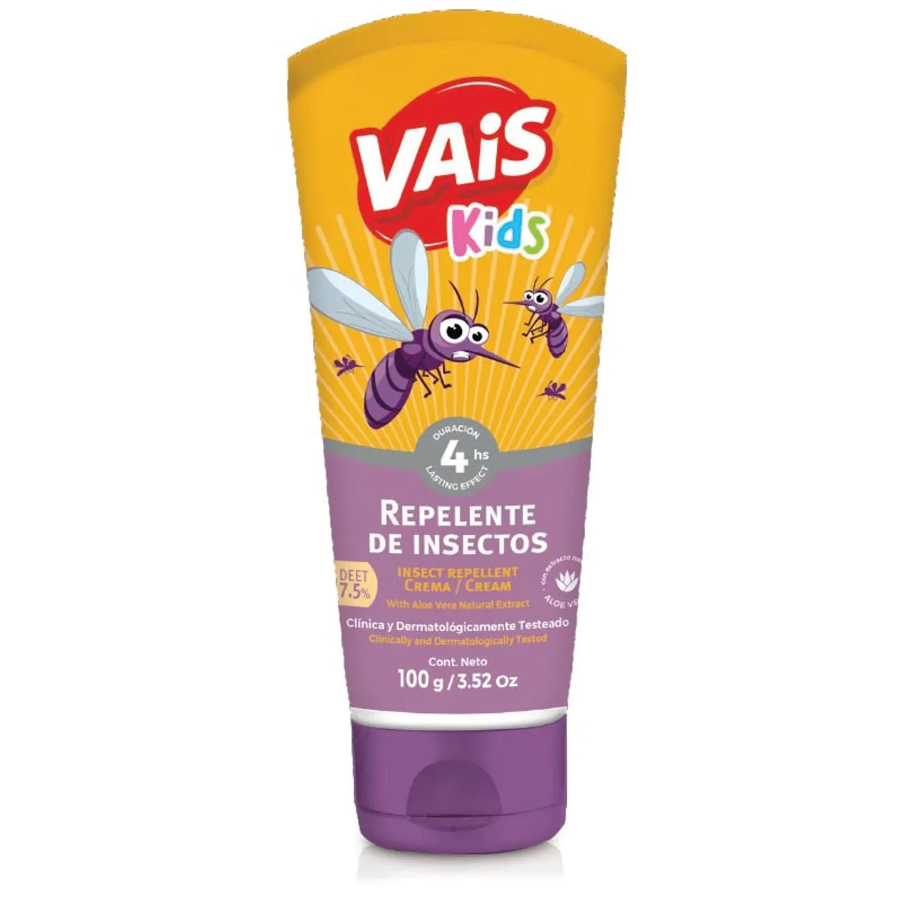 VAIS KIDS REPELENTE EN CREMA X 100 G.